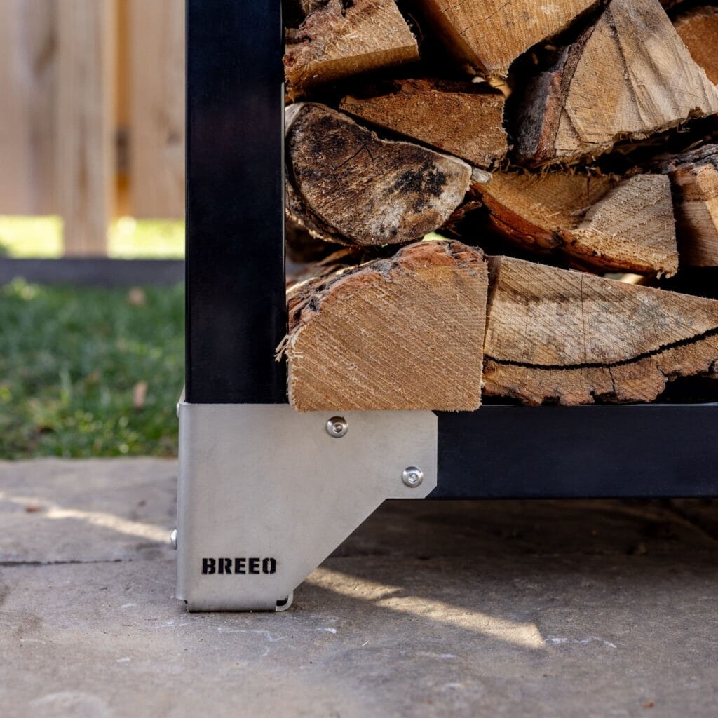 Breeo Firewood Rack Stainless Steel Foot
