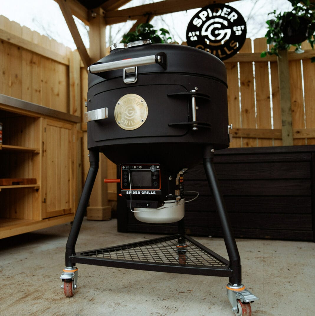 New Spider Grills Huntsman Combines a Kettle and Kamado Grill in One