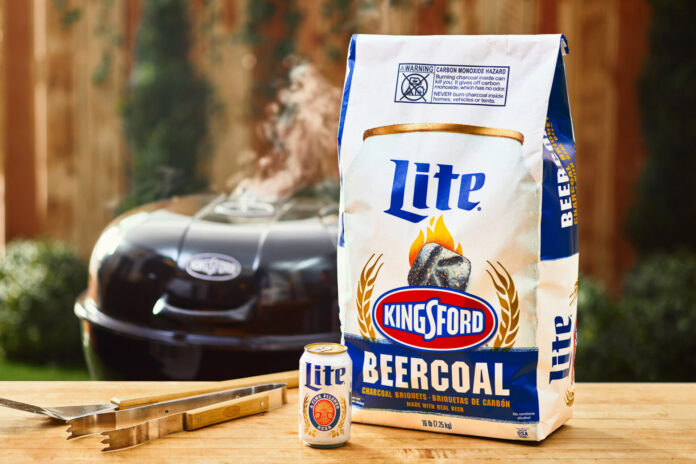 Kingsford and Miller Lite Beercoal Charcoal
