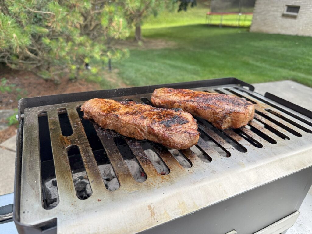Miller Lite x Kingsford Beercoal Charcoal Cooking Steaks