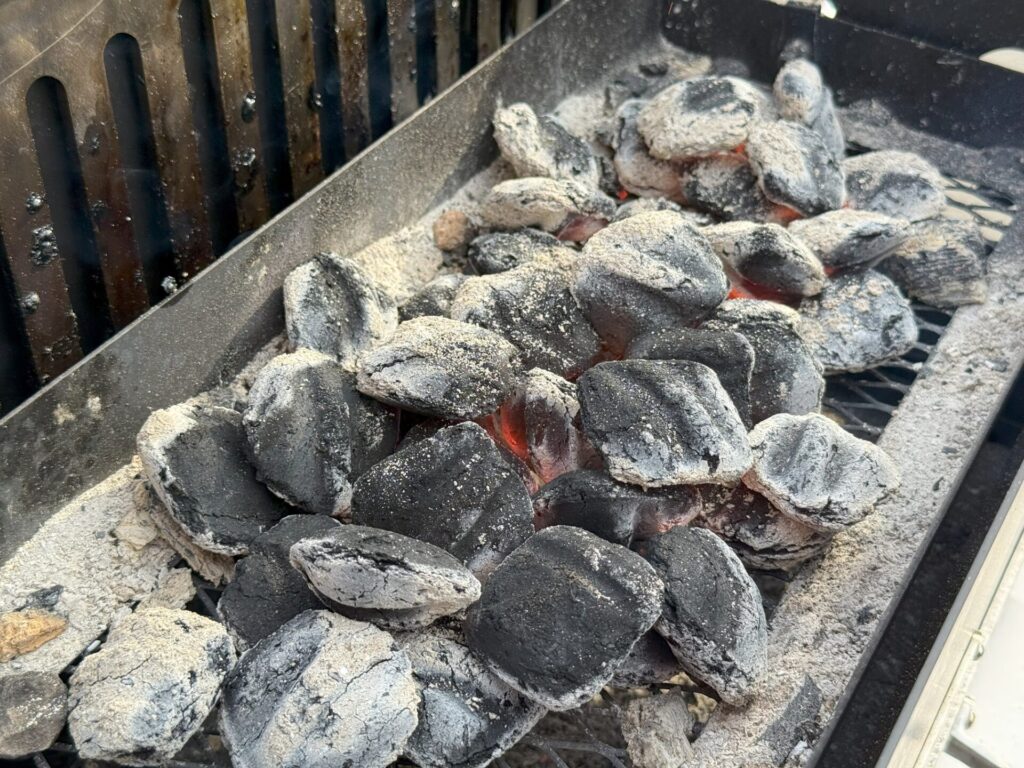 Miller Lite x Kingsford Beercoal Charcoal Lit