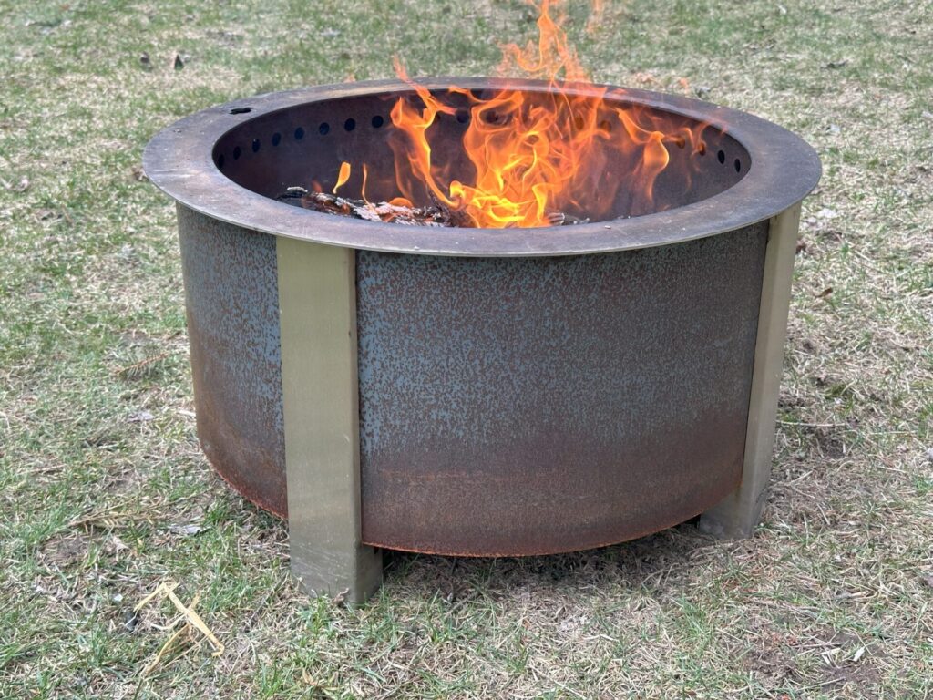 Breeo Fire Pit Fire