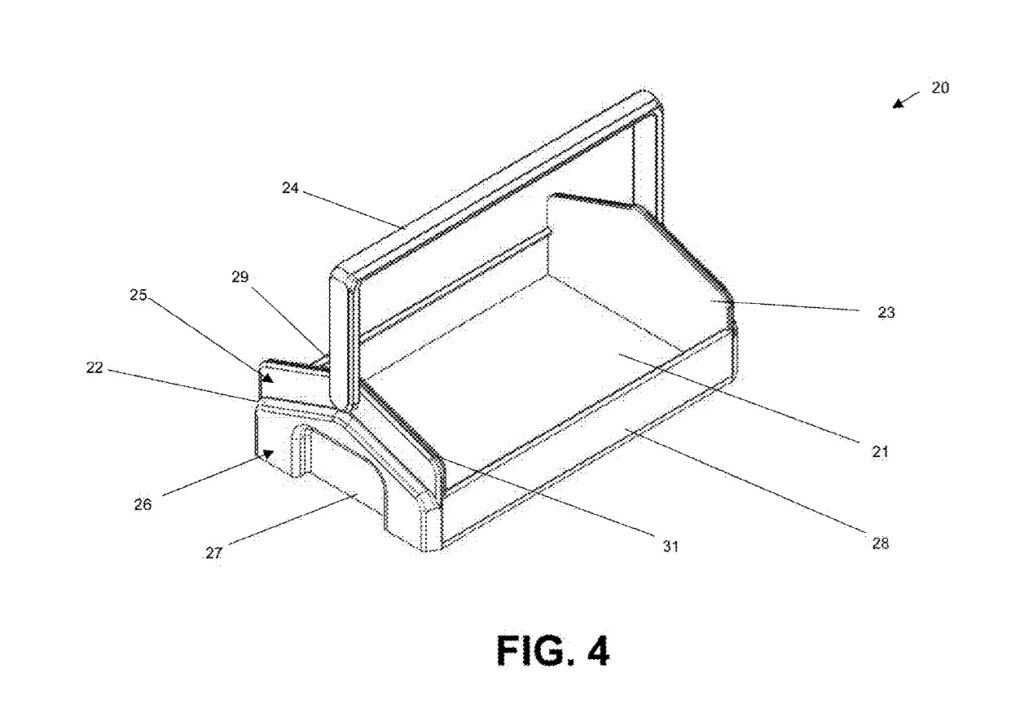 Blackstone Refrigerator Removable Shelf Patent