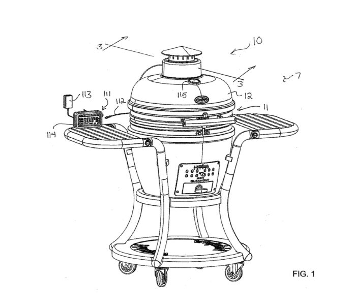 Dansons Automatic Exhaust Kamado Grill