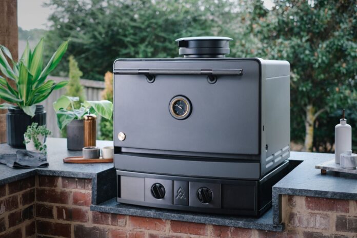 Emberhaus Fire Oven in an Outdoor Kitchen