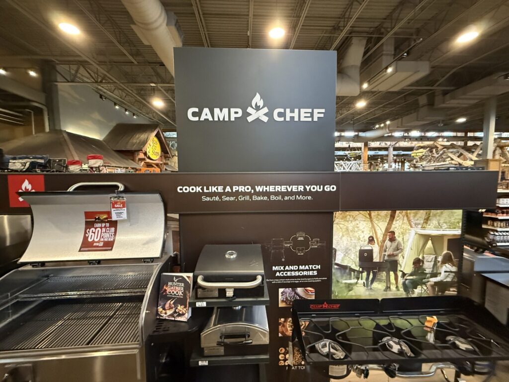 Camp Chef Bass Pro Store in a Store