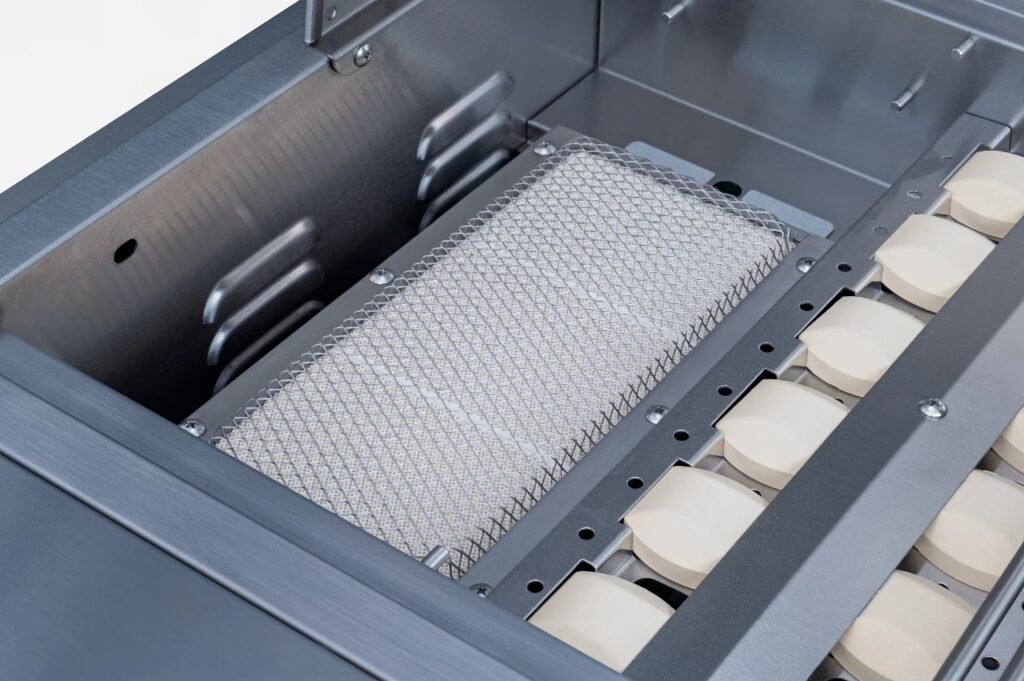 WeatherStrong Jupiter Pro Grill Infrared Burner and Ceramic Briquettes