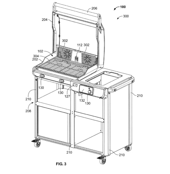 Weber Electric Grill Patent