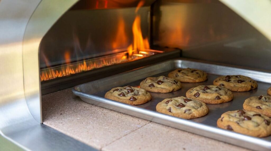 Volta Oven Cooking Cookies