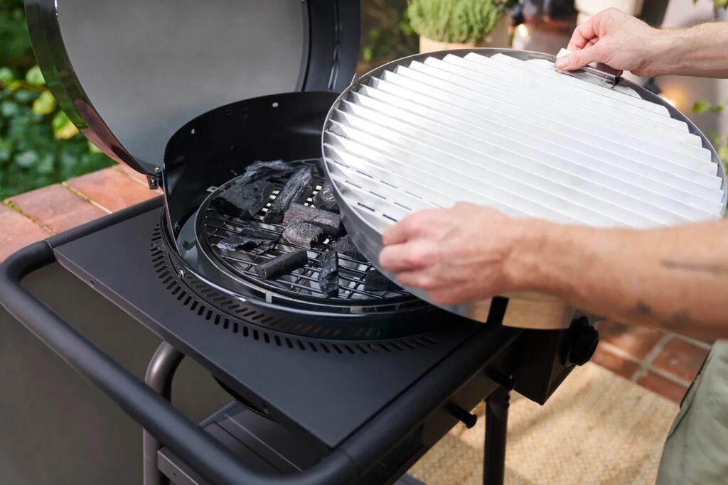Charbroil Patio Bistro E2Coal Grill - Grilling with Charcoal