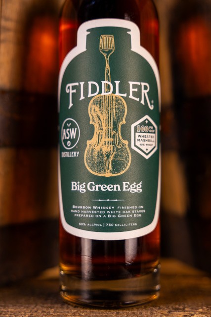 ASW Distillery Big Green Egg Fiddler Bourbon