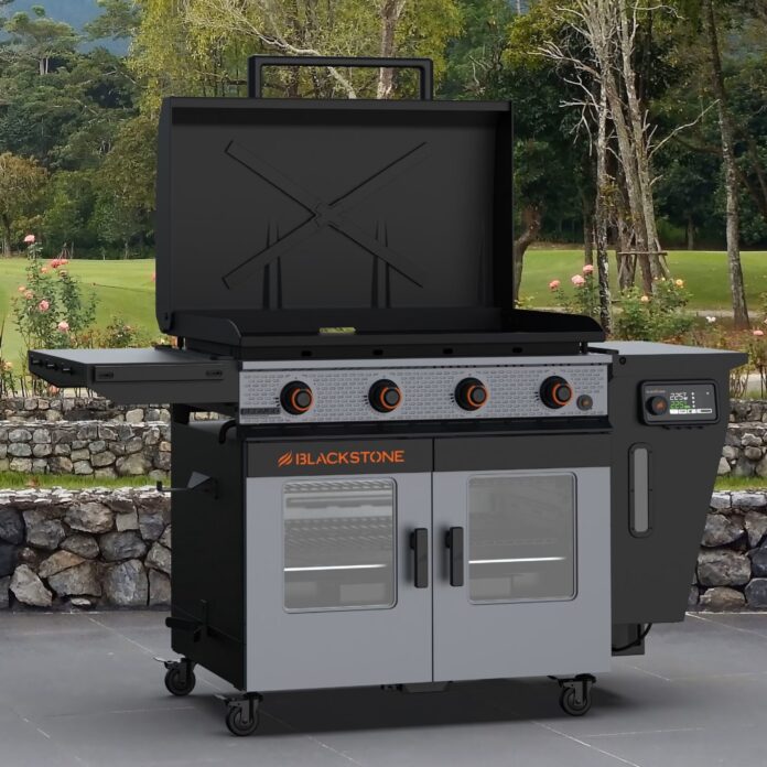 Blackstone Bronco Combo Grill - Front