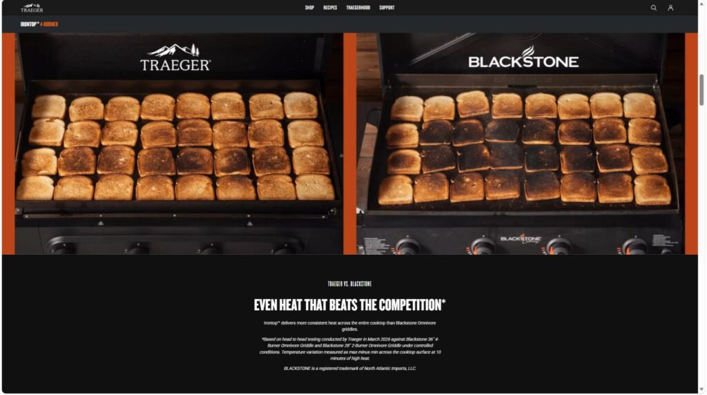 Traeger vs Blackstone - Irontop Griddle