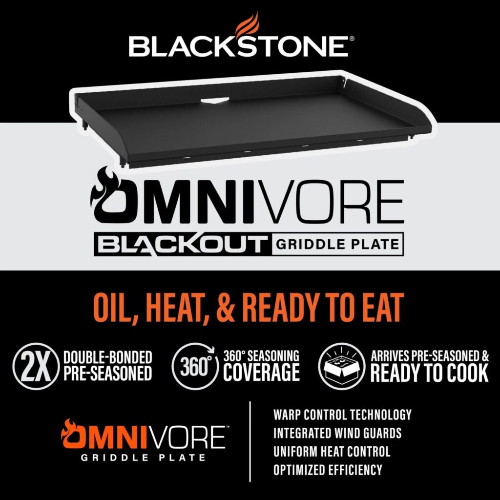 Blackstone Blackout Griddle Plate Detail