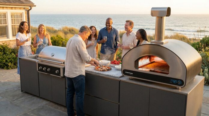 Fontana Forni Ember Kitchen - Coast