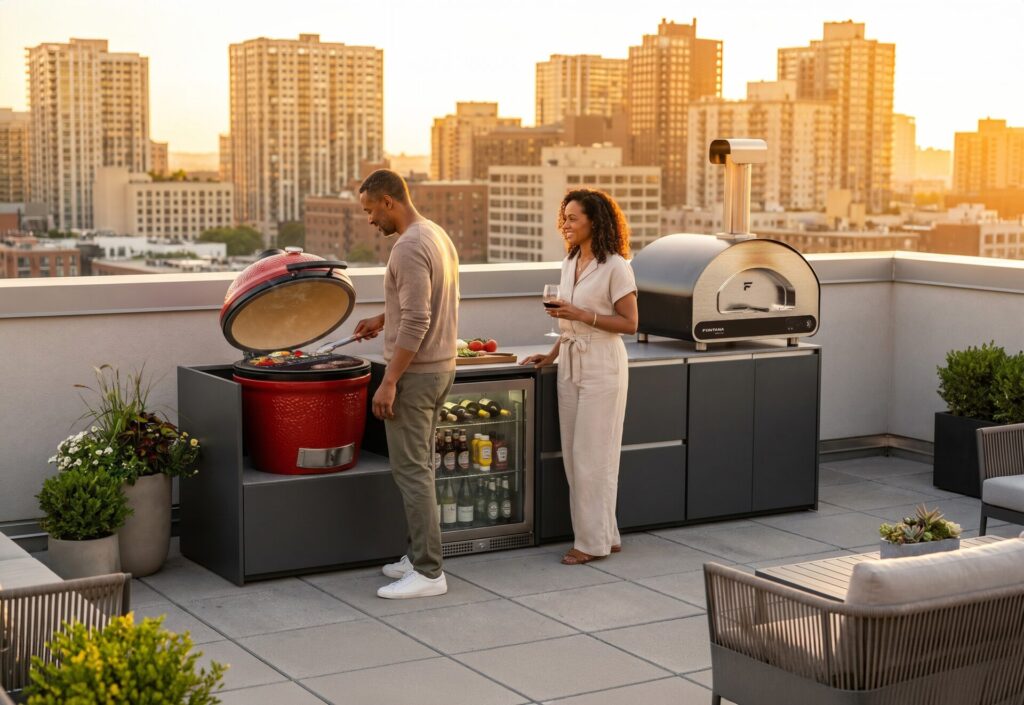Fontana Forni Ember Kitchen - Rooftop