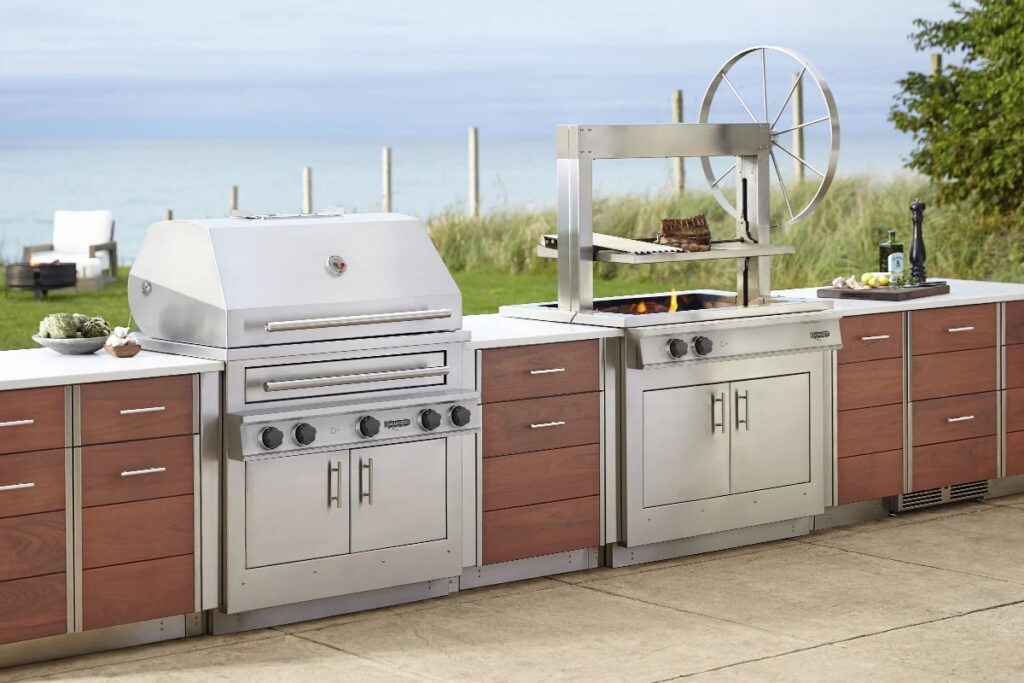Kalamazoo Cabinets - Arcadia with Ipe Wood