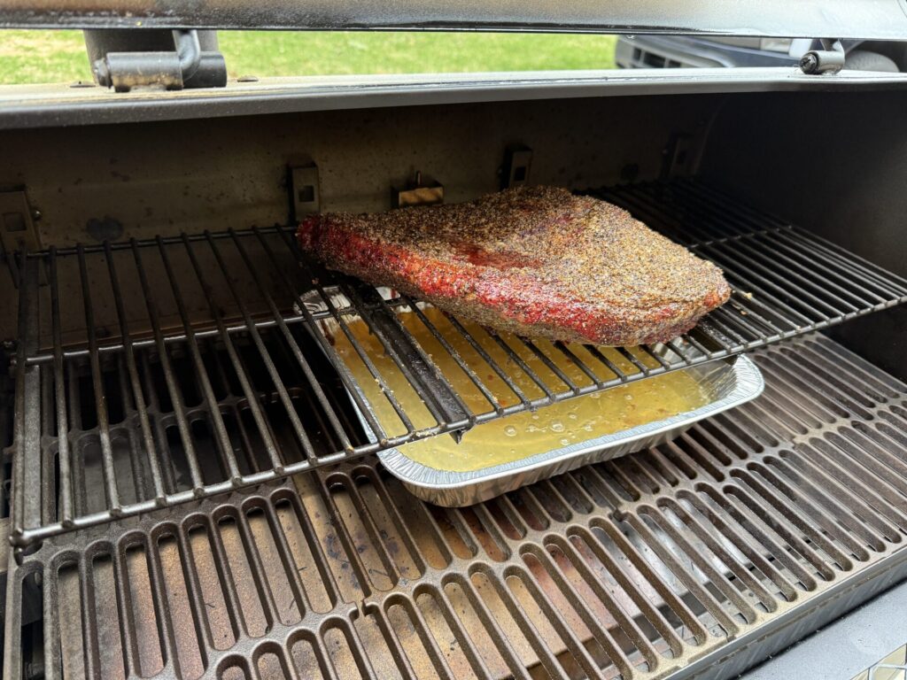 Oklahoma Joe's Tahoma - Cooking Brisket