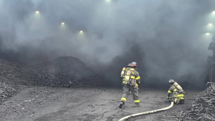 Charcoal Plant Fire - Huntsville Fire Department