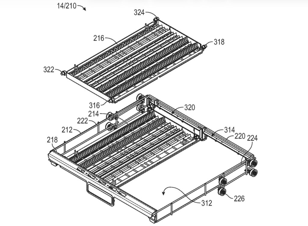 Blackstone Modular Dishwasher Tray Patent