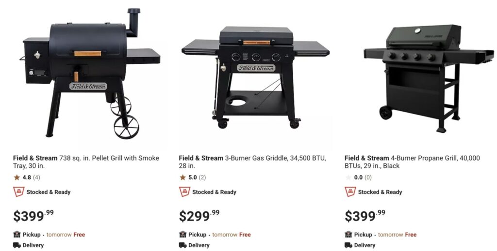 Field & Stream Grills at Tractor Supply